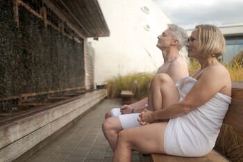 Allergiker in der Sauna