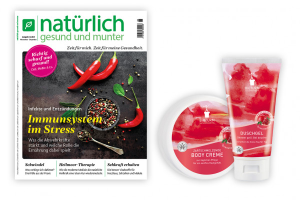 Geschenkabo mit Body Creme und Duschgel von Bioturm