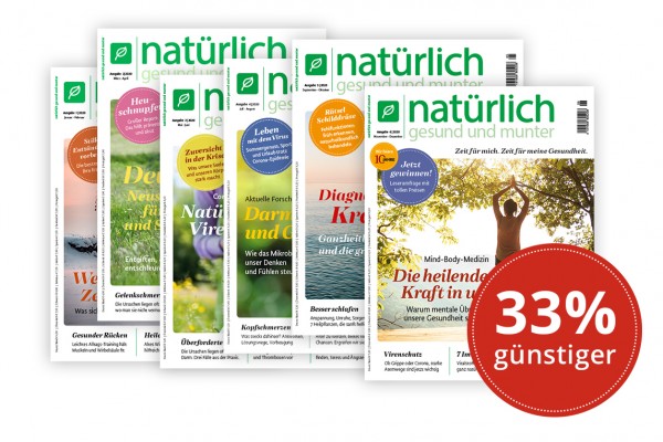 Jahresabonnement mit 33 % Ersparnis!