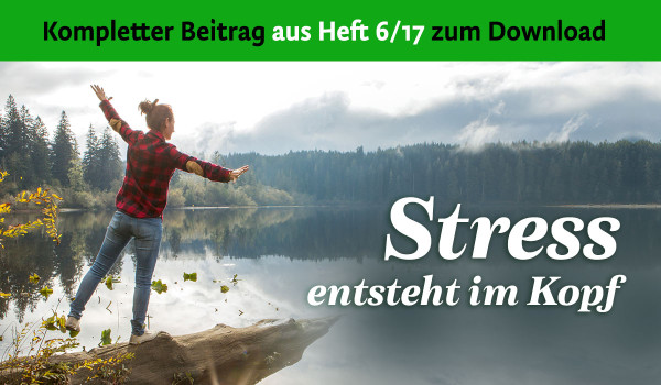 Stress entsteht im Kopf - PDF