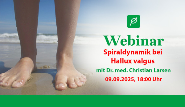 Spiraldynamik bei Hallux valgus