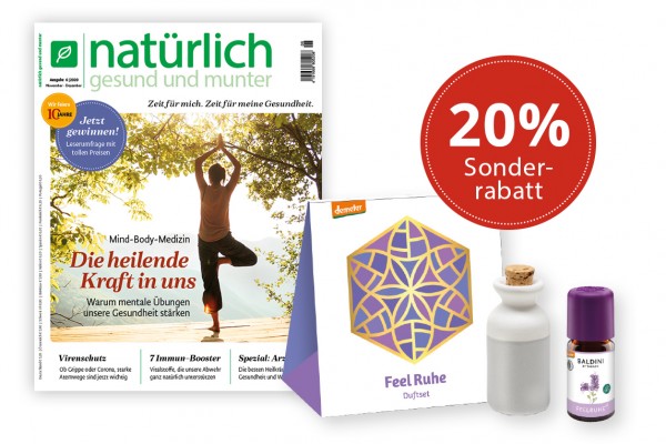 Jahresabo mit 20% Rabatt und TAOASIS Set